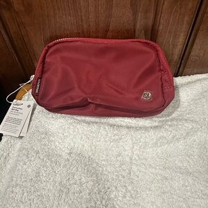 Lululemon Athletica Red Belt Bag